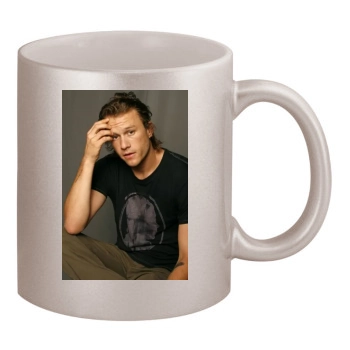 Heath Ledger 11oz Metallic Silver Mug