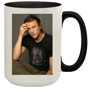 Heath Ledger 15oz Colored Inner & Handle Mug