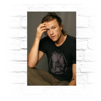 Heath Ledger Metal Wall Art