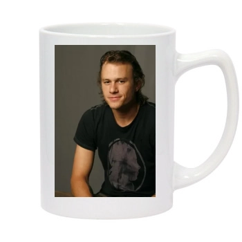 Heath Ledger 14oz White Statesman Mug