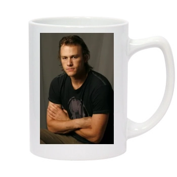 Heath Ledger 14oz White Statesman Mug