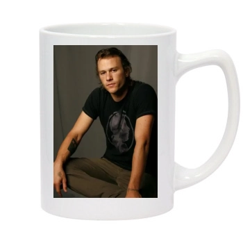 Heath Ledger 14oz White Statesman Mug