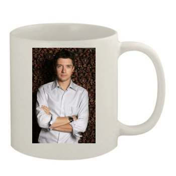 Topher Grace 11oz White Mug