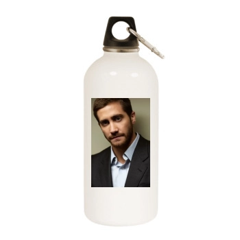 Jake Gyllenhaal White Water Bottle With Carabiner