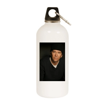 Timothy Hutton White Water Bottle With Carabiner