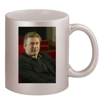 Alec Baldwin 11oz Metallic Silver Mug