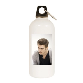 Hayden Christensen White Water Bottle With Carabiner