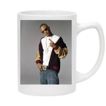 T.I. 14oz White Statesman Mug