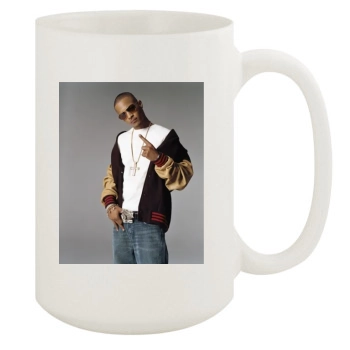 T.I. 15oz White Mug