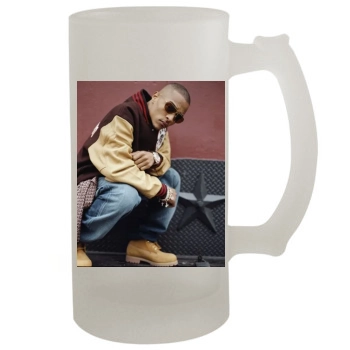 T.I. 16oz Frosted Beer Stein