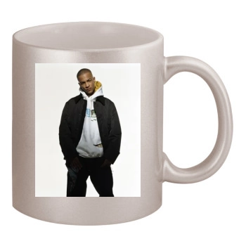 T.I. 11oz Metallic Silver Mug