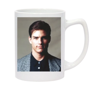 Tom Cruise 14oz White Statesman Mug