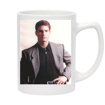 Tom Cruise 14oz White Statesman Mug