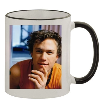 Heath Ledger 11oz Colored Rim & Handle Mug