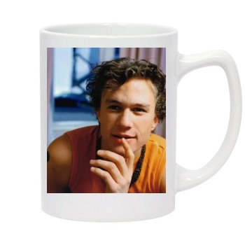 Heath Ledger 14oz White Statesman Mug