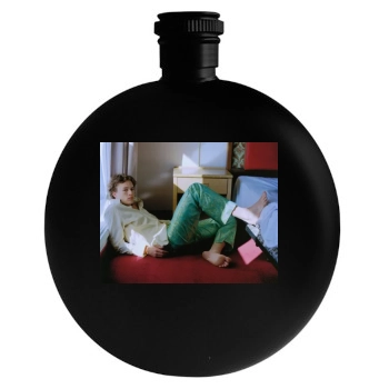 Heath Ledger Round Flask