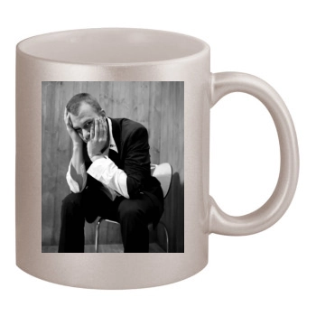 Heath Ledger 11oz Metallic Silver Mug