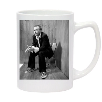 Heath Ledger 14oz White Statesman Mug