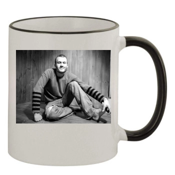 Heath Ledger 11oz Colored Rim & Handle Mug