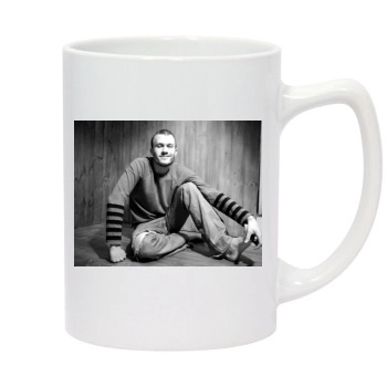 Heath Ledger 14oz White Statesman Mug