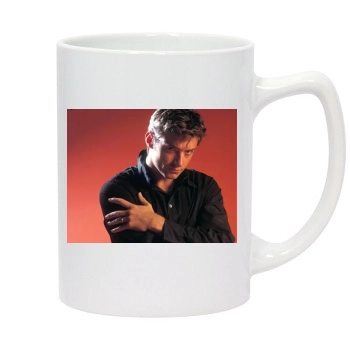 Hugh Jackman 14oz White Statesman Mug