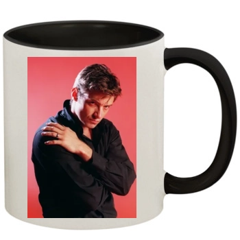 Hugh Jackman 11oz Colored Inner & Handle Mug