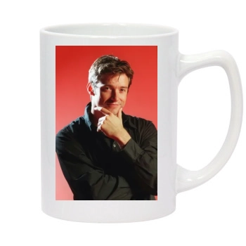 Hugh Jackman 14oz White Statesman Mug