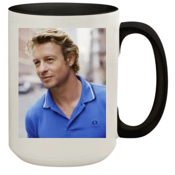 Simon Baker 15oz Colored Inner & Handle Mug