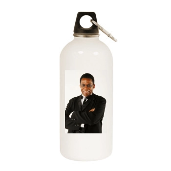 Herbie Hancock White Water Bottle With Carabiner