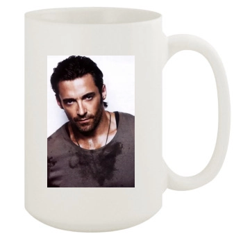 Hugh Jackman 15oz White Mug