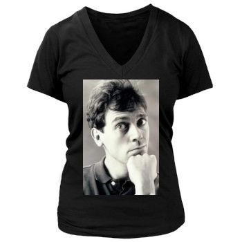 Hugh Laurie Women's Deep V-Neck TShirt