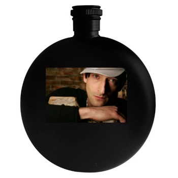 Adrien Brody Round Flask