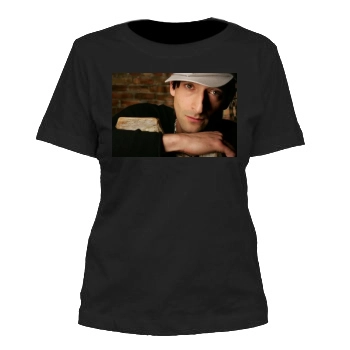 Adrien Brody Women's Cut T-Shirt