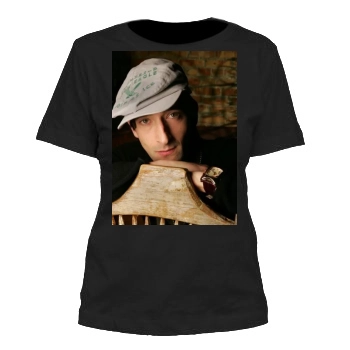 Adrien Brody Women's Cut T-Shirt