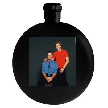 Heath Ledger Round Flask