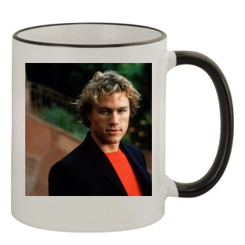 Heath Ledger 11oz Colored Rim & Handle Mug