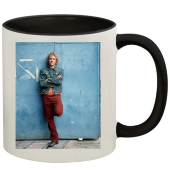 Heath Ledger 11oz Colored Inner & Handle Mug