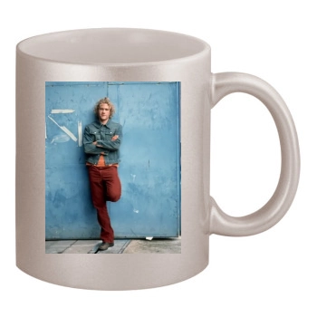 Heath Ledger 11oz Metallic Silver Mug