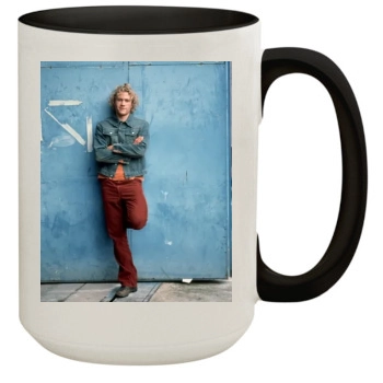 Heath Ledger 15oz Colored Inner & Handle Mug