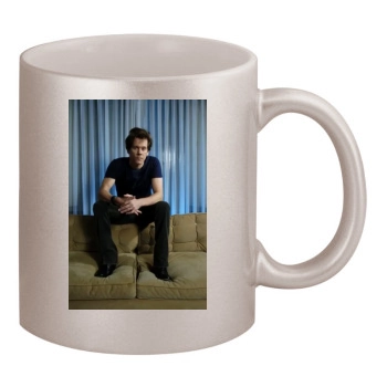 Kevin Bacon 11oz Metallic Silver Mug