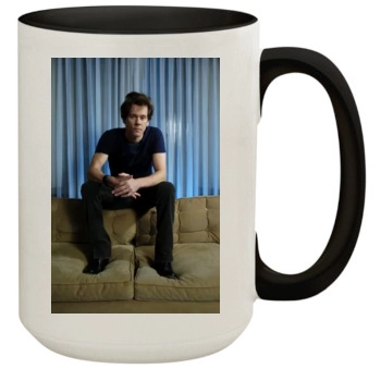 Kevin Bacon 15oz Colored Inner & Handle Mug