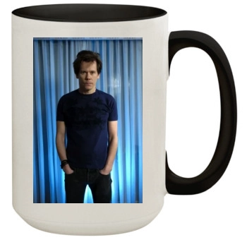 Kevin Bacon 15oz Colored Inner & Handle Mug