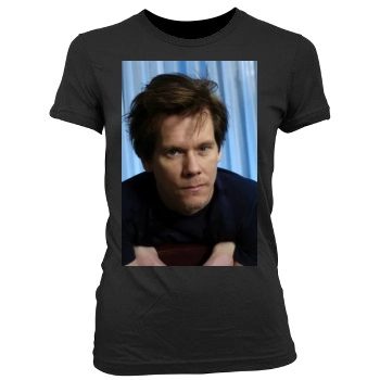 Kevin Bacon Women's Junior Cut Crewneck T-Shirt