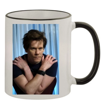 Kevin Bacon 11oz Colored Rim & Handle Mug