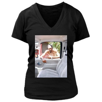 Snoop Dogg Women's Deep V-Neck TShirt