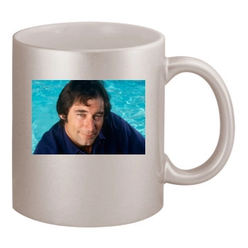 Timothy Dalton 11oz Metallic Silver Mug