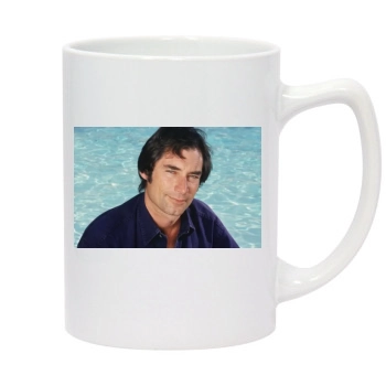 Timothy Dalton 14oz White Statesman Mug