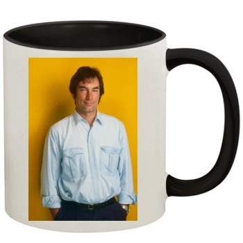 Timothy Dalton 11oz Colored Inner & Handle Mug