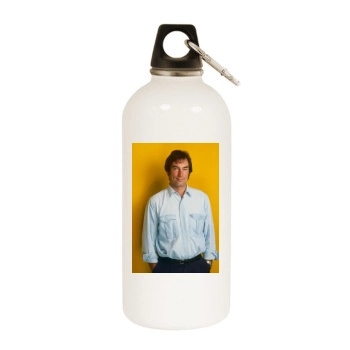 Timothy Dalton White Water Bottle With Carabiner