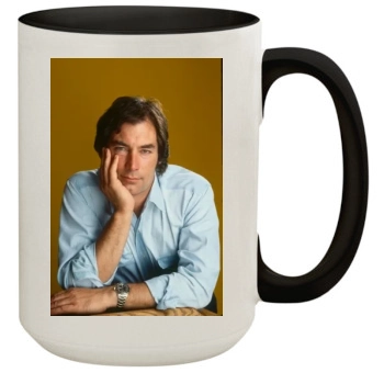 Timothy Dalton 15oz Colored Inner & Handle Mug